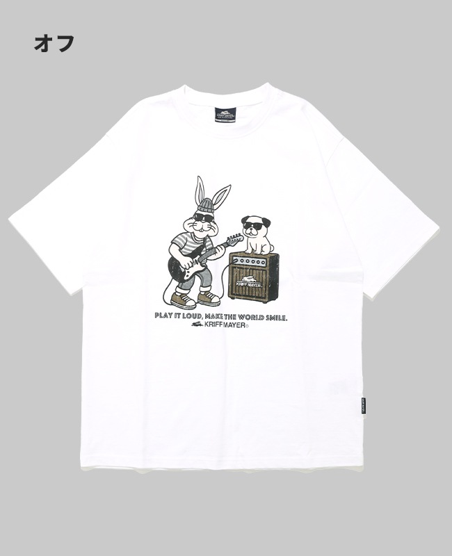 クリフメイヤー[公式] クリフラビット半袖Tシャツ(ギター) 2556300