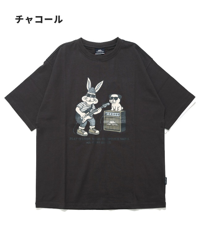 クリフメイヤー[公式] クリフラビット半袖Tシャツ(ギター) 2556300