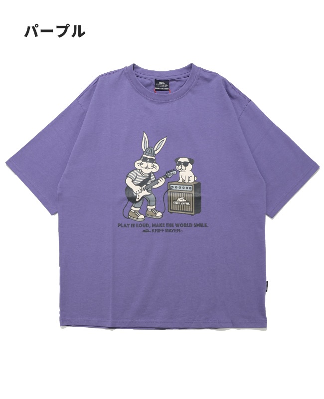 クリフメイヤー[公式] クリフラビット半袖Tシャツ(ギター) 2556300