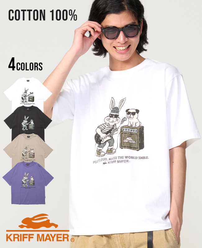 クリフメイヤー[公式] クリフラビット半袖Tシャツ(ギター) 2556300
