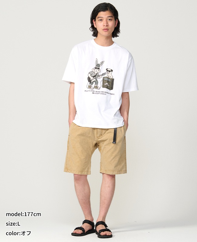 クリフメイヤー[公式] クリフラビット半袖Tシャツ(ギター) 2556300
