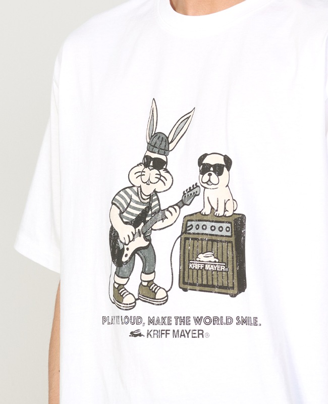 クリフメイヤー[公式] クリフラビット半袖Tシャツ(ギター) 2556300