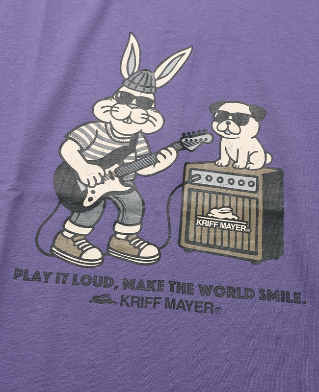 クリフメイヤー[公式] クリフラビット半袖Tシャツ(ギター) 2556300