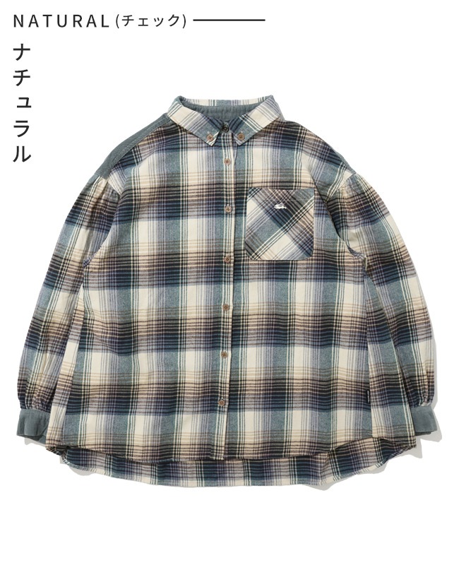 クリフメイヤー[公式] ビエラギャザーシャツ LADYS W2616311
