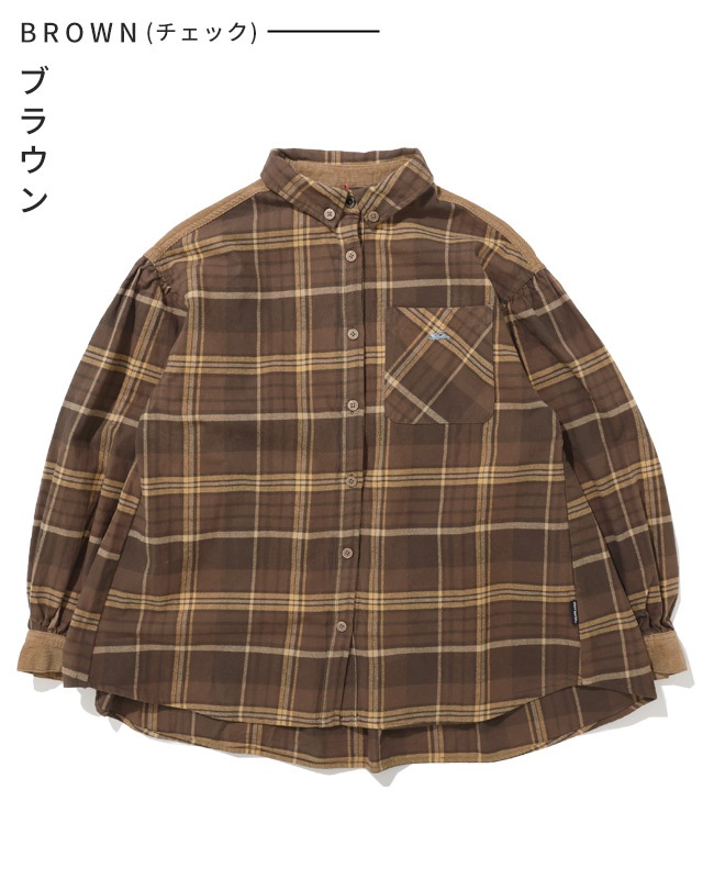 クリフメイヤー[公式] ビエラギャザーシャツ LADYS W2616311