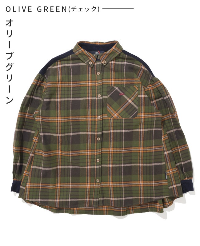 クリフメイヤー[公式] ビエラギャザーシャツ LADYS W2616311