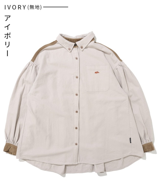 クリフメイヤー[公式] ビエラギャザーシャツ LADYS W2616311