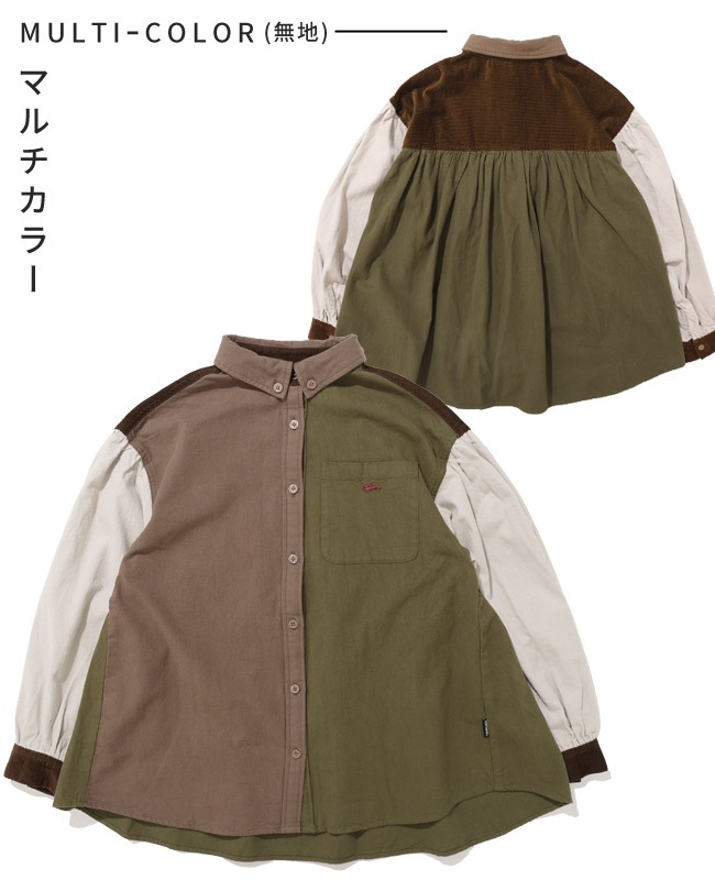 クリフメイヤー[公式] ビエラギャザーシャツ LADYS W2616311