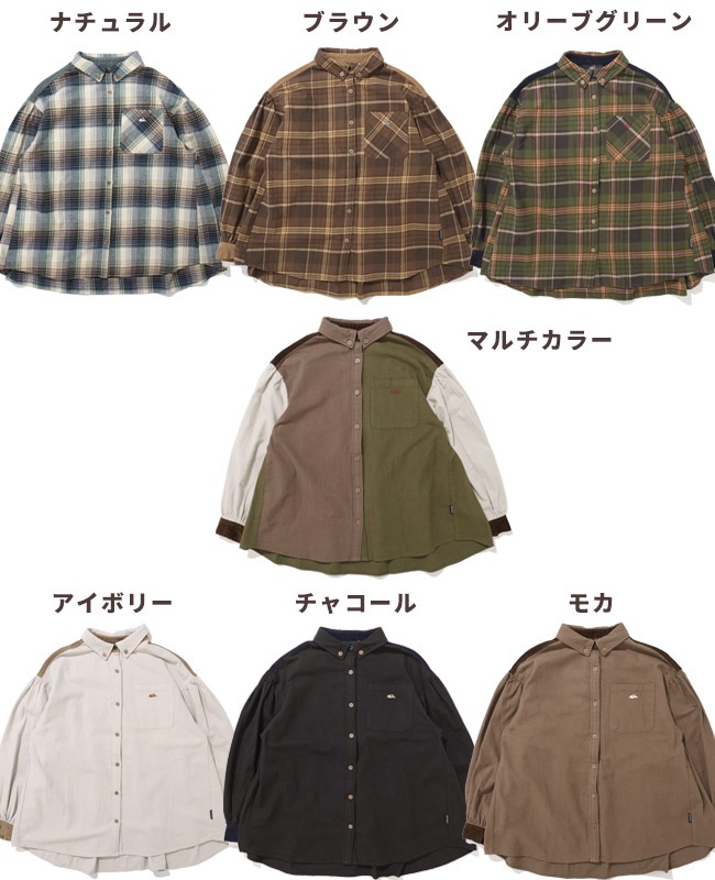 クリフメイヤー[公式] ビエラギャザーシャツ LADYS W2616311