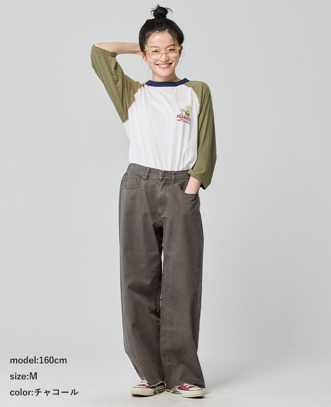 クリフメイヤー[公式] ユーズド風カラーパンツ LADYS W2535121