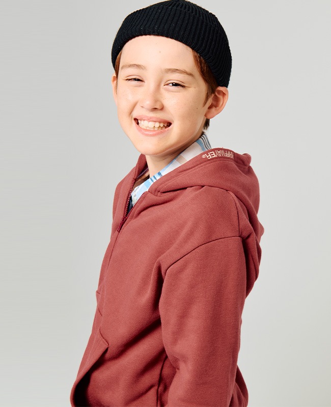 クリフメイヤー[公式] ロゴ刺繍パーカー KIDS J2515300