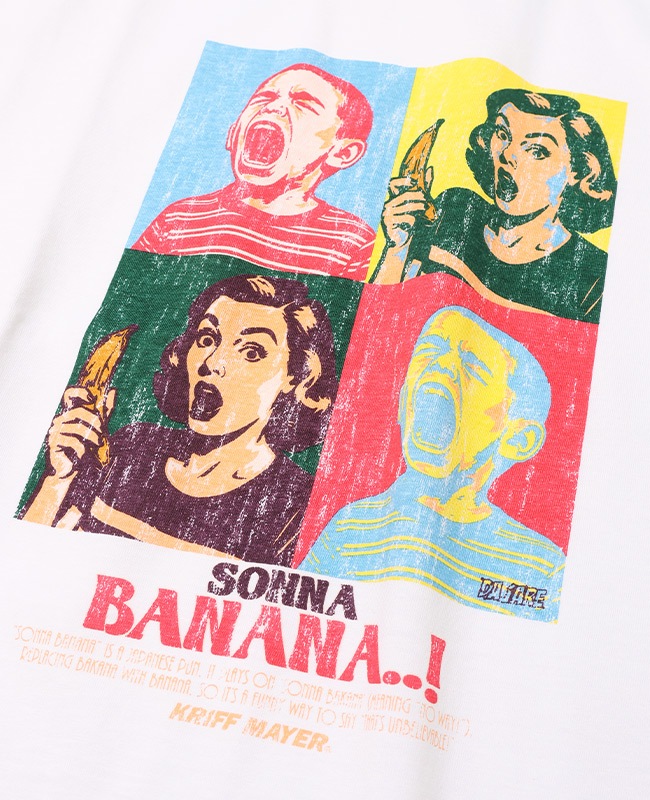 クリフメイヤー[公式] ダジャレ半袖Tシャツ(ソンナバナナ) 2556302