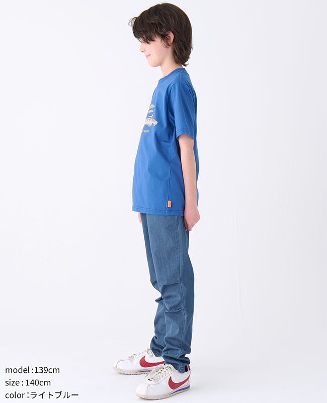 クリフメイヤー[公式] ハイメッシュデニムパンツ(テーパード) KIDS 2349310K