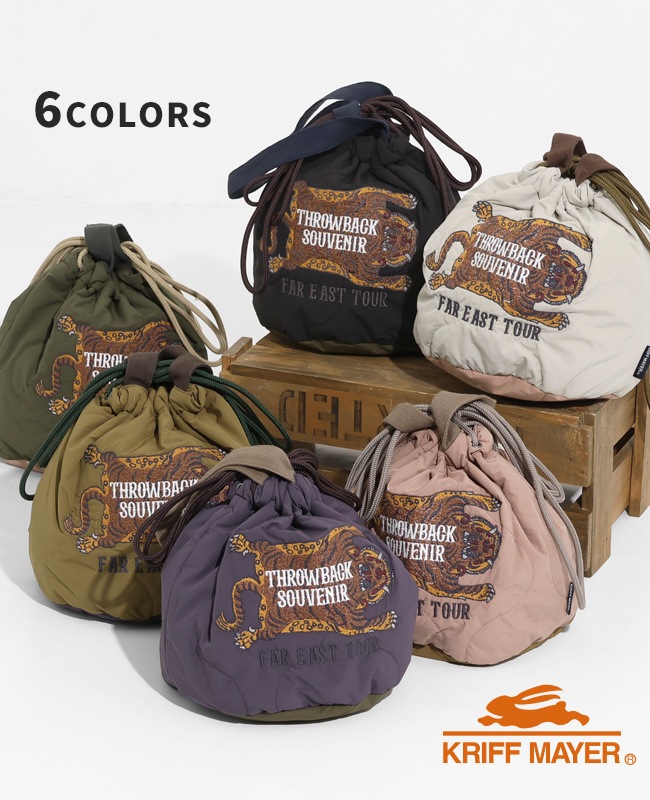 クリフメイヤー[公式] スーベニア刺繍巾着BAG MENS LADYS 2515117