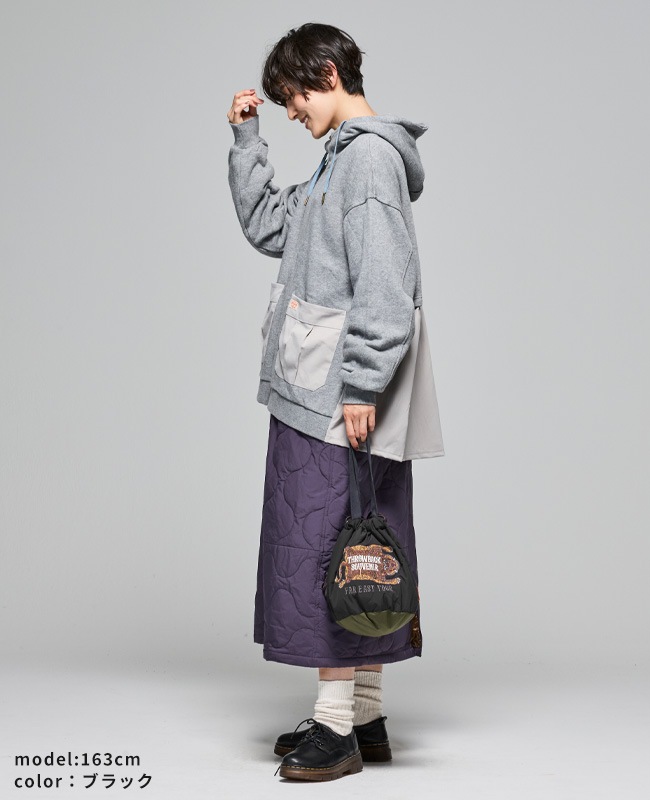 クリフメイヤー[公式] スーベニア刺繍巾着BAG MENS LADYS 2515117