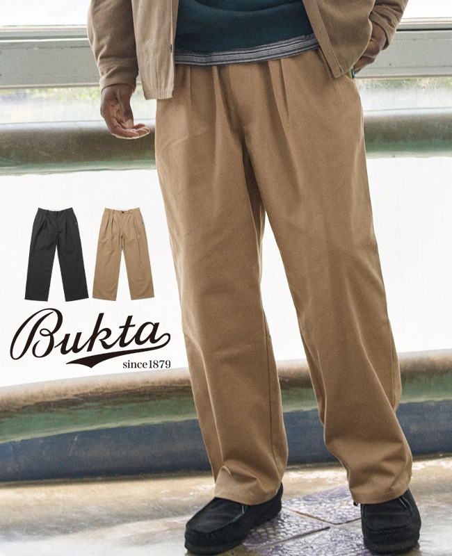Bukta 2タックイージーワイドチノ MENS BU2525132 | MENS メンズ