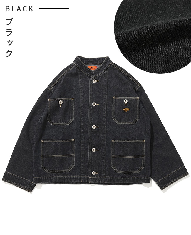 クリフメイヤー[公式] バンドカラーデニムジャケット KIDS J2535123