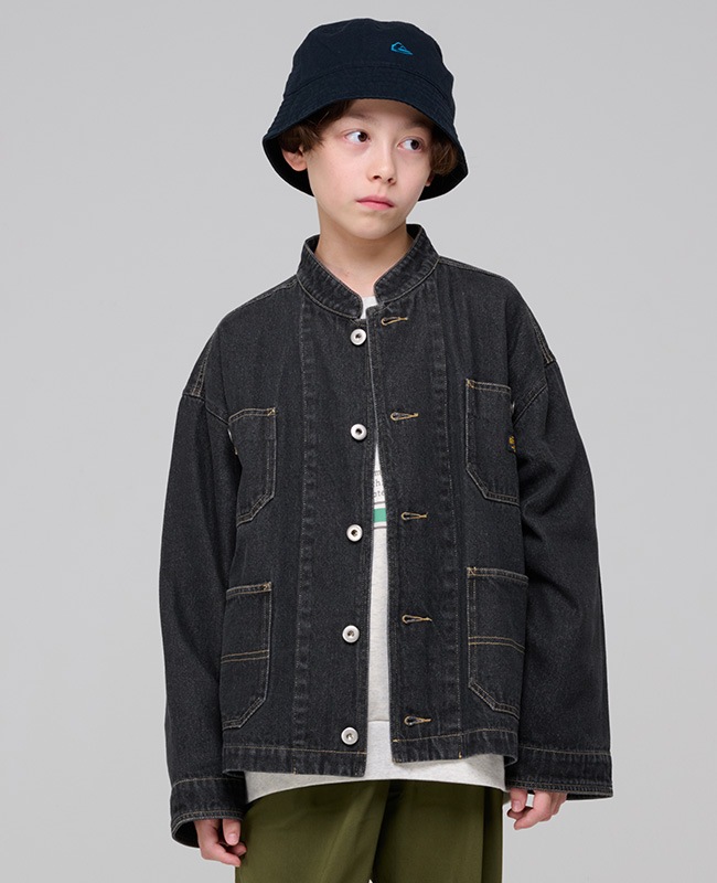 クリフメイヤー[公式] バンドカラーデニムジャケット KIDS J2535123