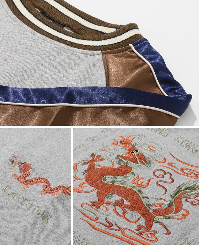 クリフメイヤー[公式] スーベニア刺繍スカT(龍) MENS 2547202