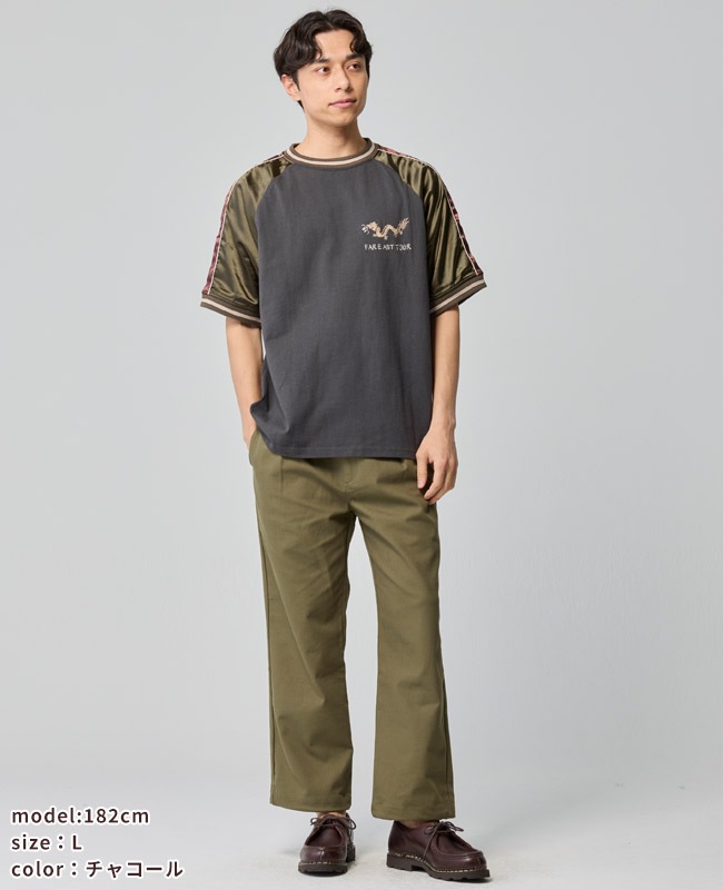 クリフメイヤー[公式] スーベニア刺繍スカT(龍) MENS 2547202