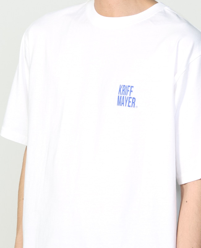 クリフメイヤー[公式] ダジャレ半袖Tシャツ(デンワニデンワ) 2556303