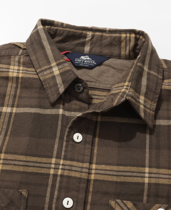 クリフメイヤー[公式] ビエラチェックシャツ MENS 2616300