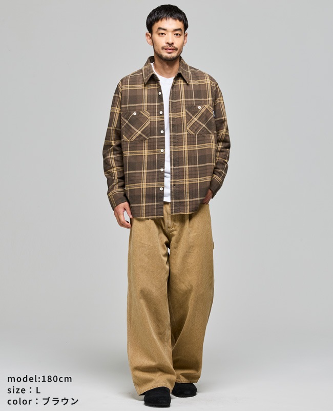 クリフメイヤー[公式] ビエラチェックシャツ MENS 2616300