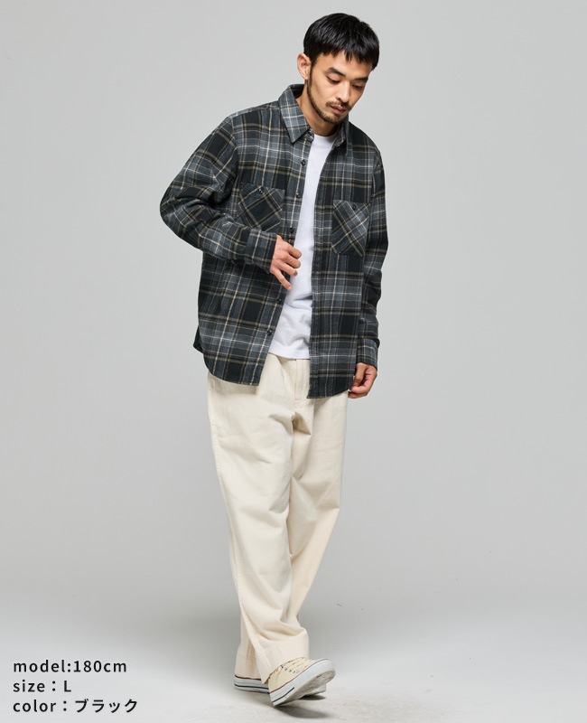 クリフメイヤー[公式] ビエラチェックシャツ MENS 2616300