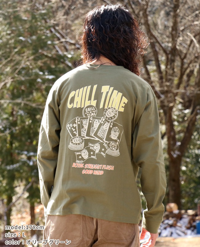 クリフメイヤー[公式] チルタイムロンT(ポーカー) MENS 2616303