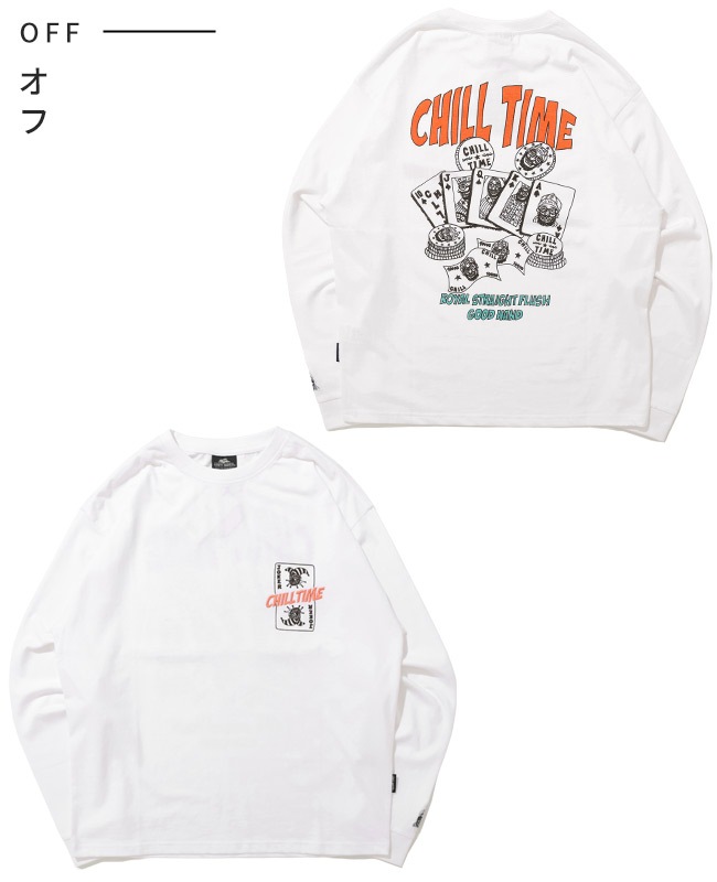 クリフメイヤー[公式] チルタイムロンT(ポーカー) MENS 2616303
