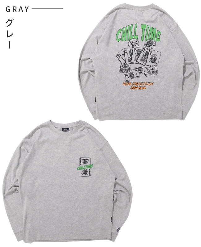 クリフメイヤー[公式] チルタイムロンT(ポーカー) MENS 2616303