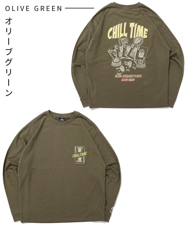 クリフメイヤー[公式] チルタイムロンT(ポーカー) MENS 2616303