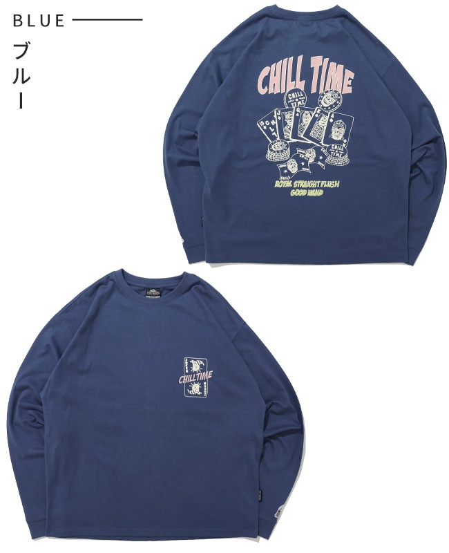クリフメイヤー[公式] チルタイムロンT(ポーカー) MENS 2616303
