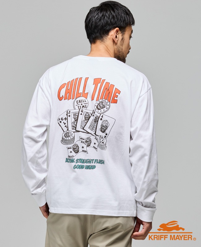 クリフメイヤー[公式] チルタイムロンT(ポーカー) MENS 2616303