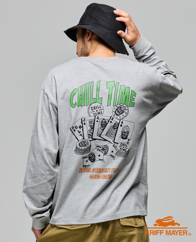 クリフメイヤー[公式] チルタイムロンT(ポーカー) MENS 2616303