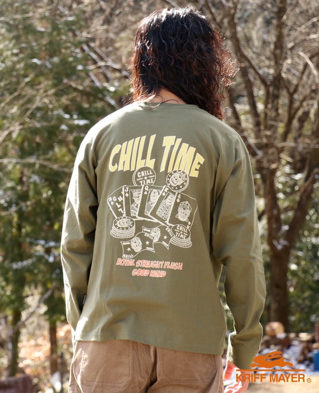 クリフメイヤー[公式] チルタイムロンT(ポーカー) MENS 2616303