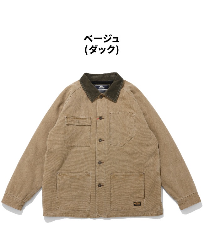クリフメイヤー[公式] 裏フリースカバーオールジャケット MENS 2615101