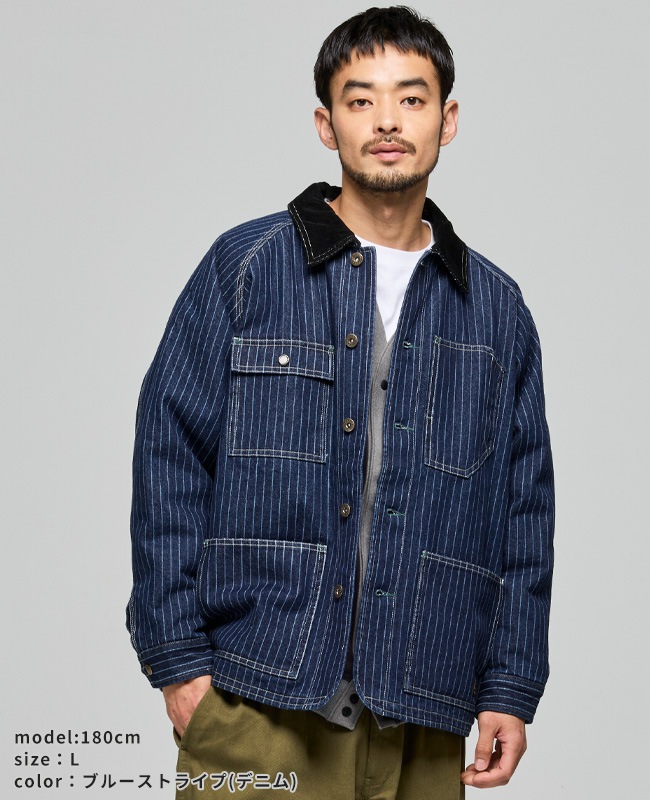 クリフメイヤー[公式] 裏フリースカバーオールジャケット MENS 2615101