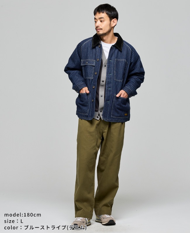 クリフメイヤー[公式] 裏フリースカバーオールジャケット MENS 2615101