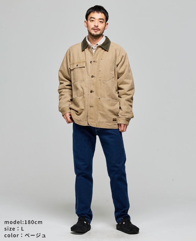 クリフメイヤー[公式] 裏フリースカバーオールジャケット MENS 2615101