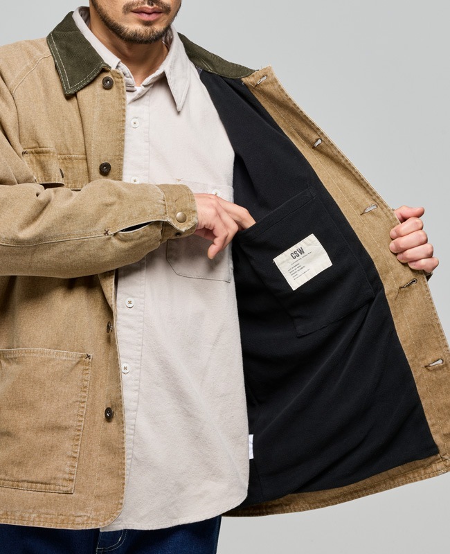 クリフメイヤー[公式] 裏フリースカバーオールジャケット MENS 2615101