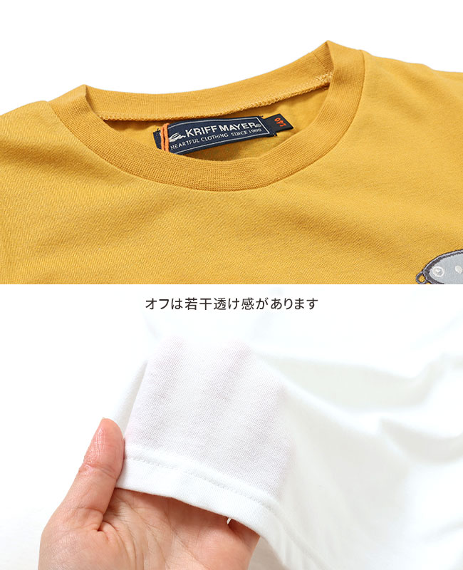 クリフメイヤー[公式] アップリケプリントTシャツ KIDS 2347848K