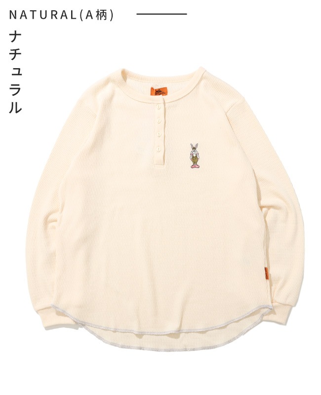 クリフメイヤー[公式] ハニカムワッフルワンポイントロンT LADYS W2537820