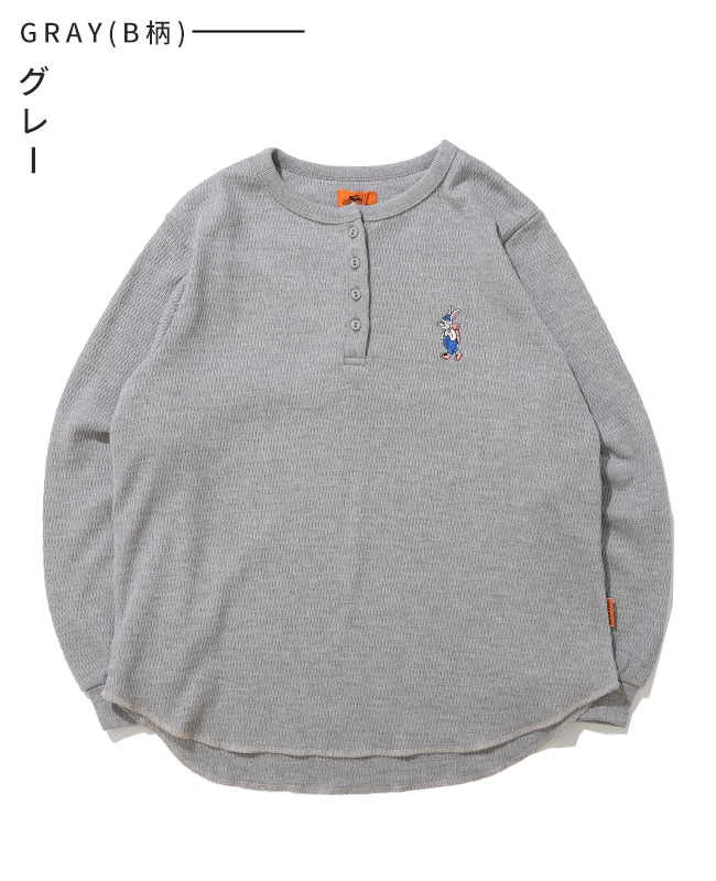 クリフメイヤー[公式] ハニカムワッフルワンポイントロンT LADYS W2537820