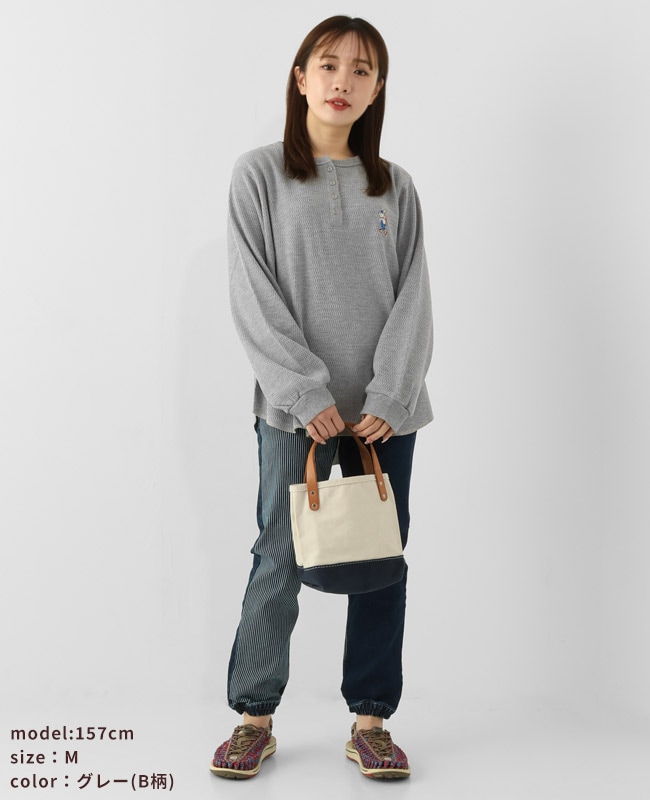 クリフメイヤー[公式] ハニカムワッフルワンポイントロンT LADYS W2537820