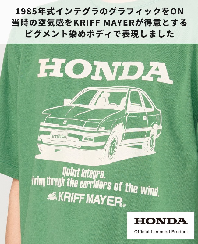 クリフメイヤー[公式] HONDAコラボT(インテグラ) MENS 2557200