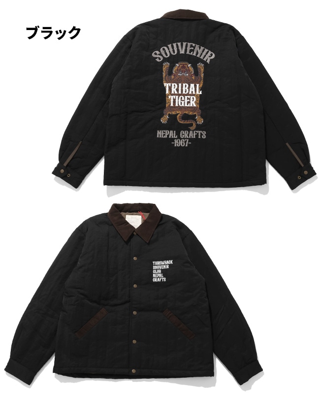 クリフメイヤー[公式] スーベニア刺繍キルトコーチジャケット MENS 2515104