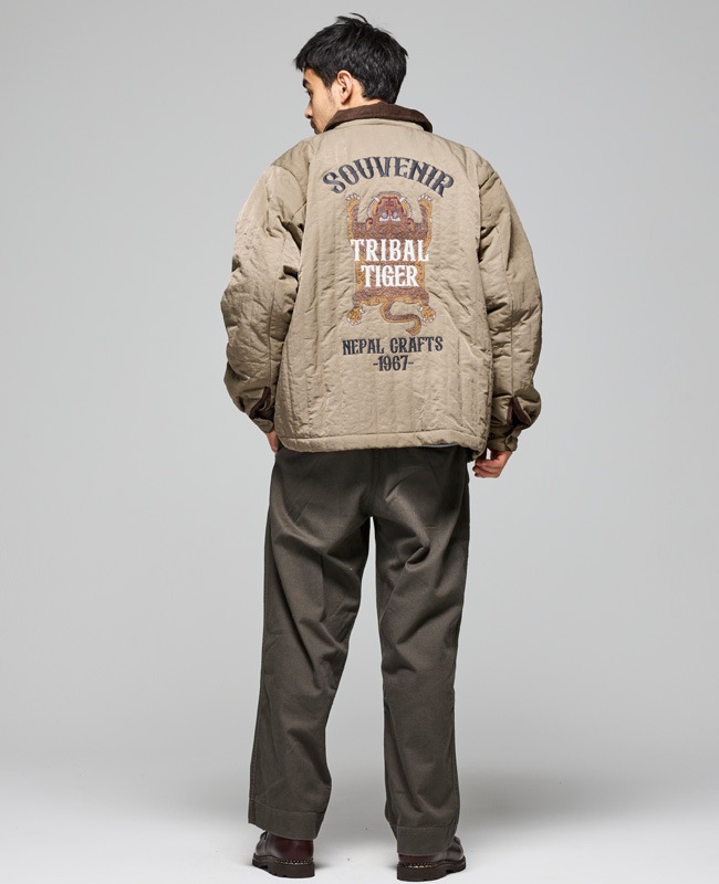 クリフメイヤー[公式] スーベニア刺繍キルトコーチジャケット MENS