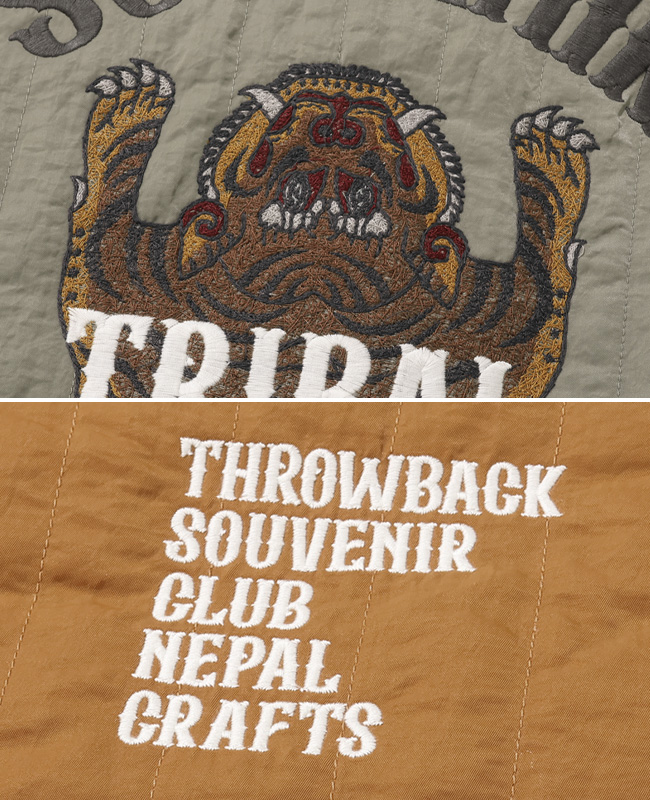 クリフメイヤー[公式] スーベニア刺繍キルトコーチジャケット MENS 2515104