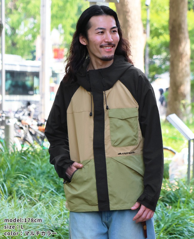 クリフメイヤー[公式] 花粉ドロップフードジャケット MENS 2537805